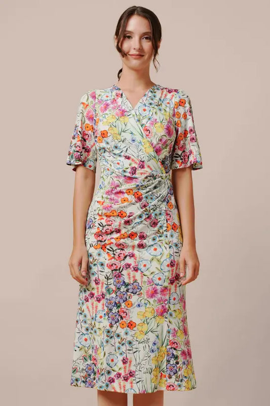 Stretch Jersey - Gathered Dress