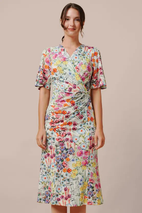 Stretch Jersey - Gathered Dress