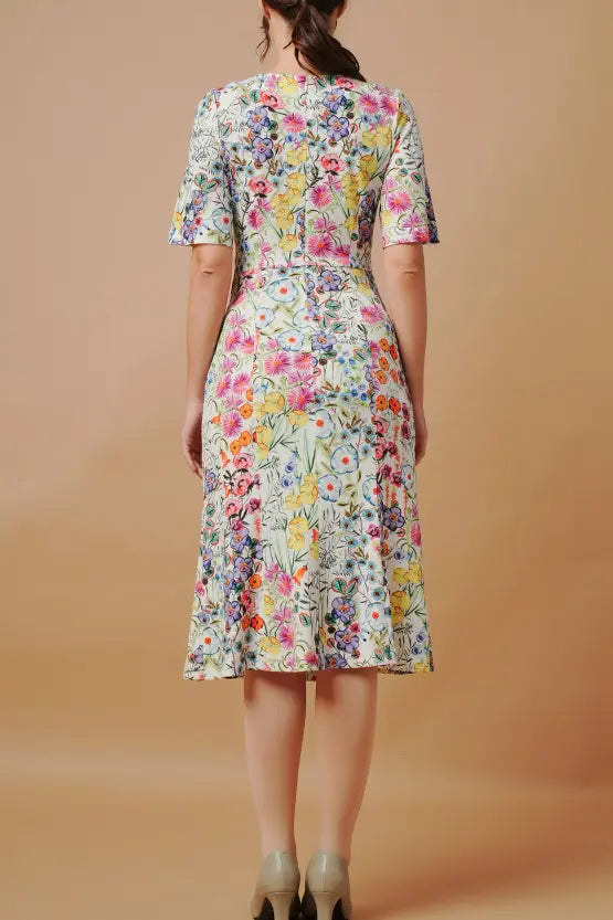 Stretch Jersey - Gathered Dress