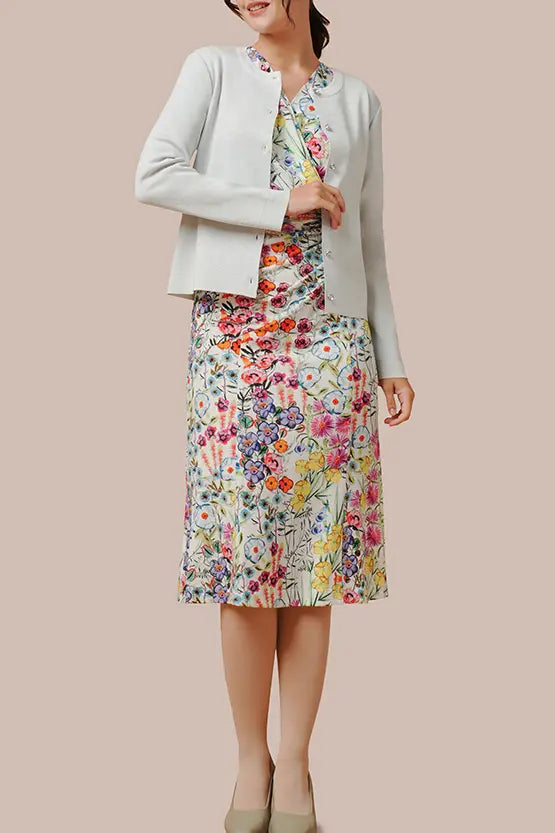 Stretch Jersey - Gathered Dress