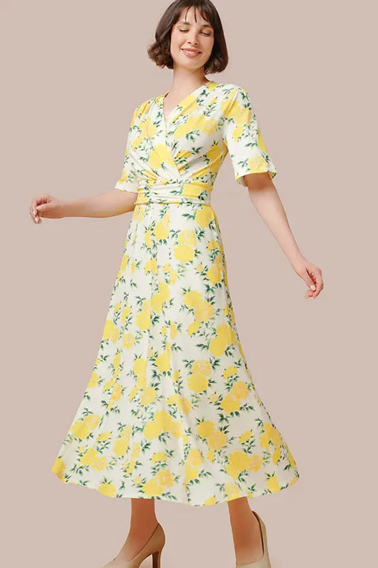 【Stretch Jersey】Long Marilyn Dress