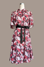 Stretch Chiffon: Passion Mandarin Mermaid Dress