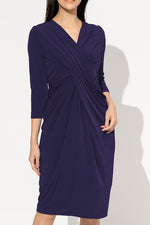 4-Way Stretch: 4-Way Jersey Navy Venus Dress