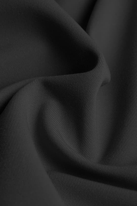 Strong Twist Stretch: Black T-Shirt Dress