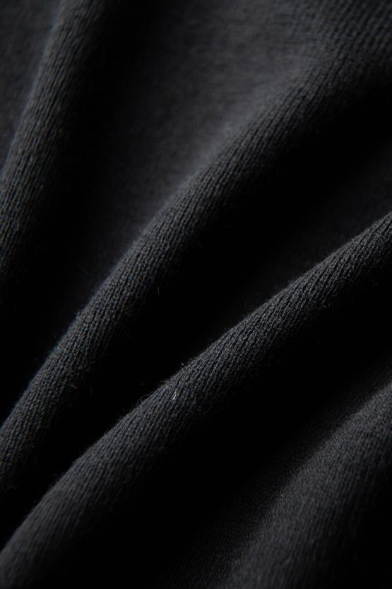 Black Kanazawa Cardigan With Side Slits