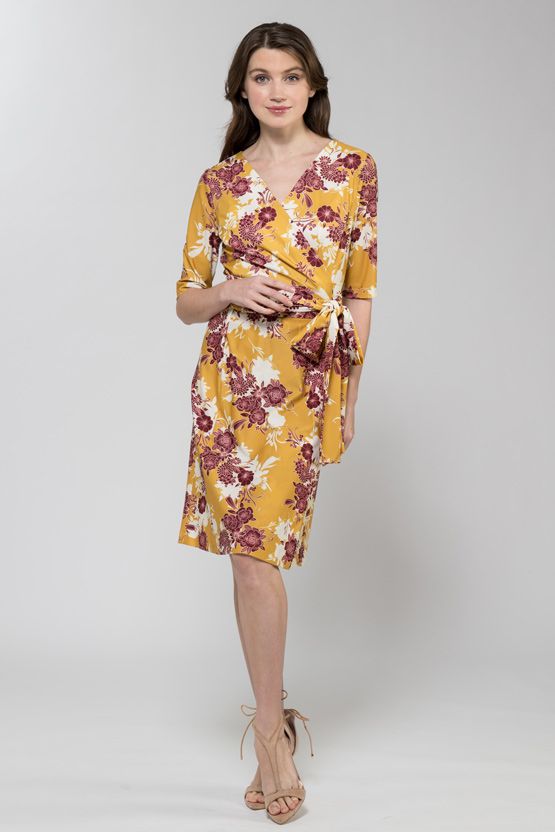 Japanese Pattern: Shisa Terrace Wrap Dress