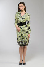 Leopard Yellow Shirtdress