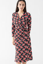 Red Fox Gathered Dress