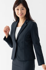 Smart Stretch Dark Navy Tailored Jacket