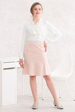 Pink Mermaid Flare Skirt