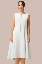 Active Cool: Short A-Line Front Zip Dress