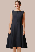 Active Cool: Short A-Line Front Zip Dress