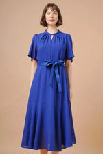 Stretch Chiffon Long Mermaid Dress