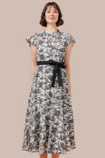 Stretch Chiffon: Long Mermaid Dress