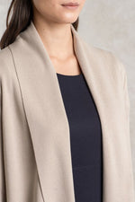 Cream Beige Kanazawa Short Cardigan