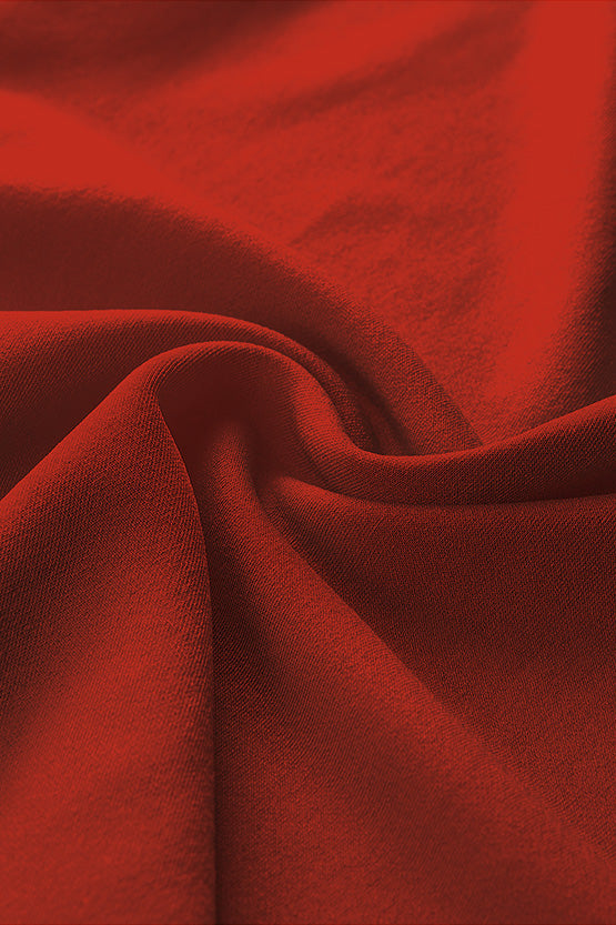 Body Shape Correction: Tomato Red Marilyn Dress