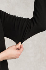 Black Kanazawa-Made Short Cardigan