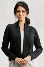 Black Kanazawa-Made Short Cardigan