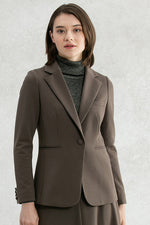 Khaki Long Tailored Jacket