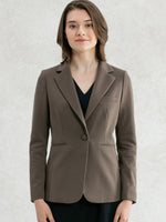 Khaki Long Tailored Jacket
