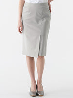 Cooling Suit Ice Gray Wrap Skirt