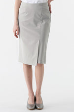 Navy Wrap Skirt