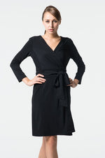 Black Wrap Dress