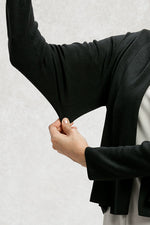 Charcoal Gray Kanazawa Short Cardigan