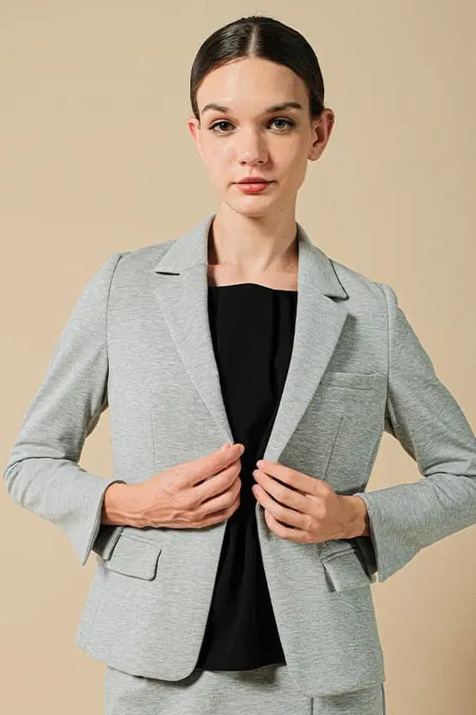 Double Jersey: Double Jersey Tailored Jacket
