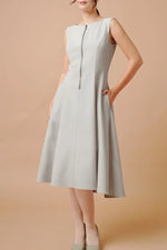 Active Cool: Short A-Line Front Zip Dress