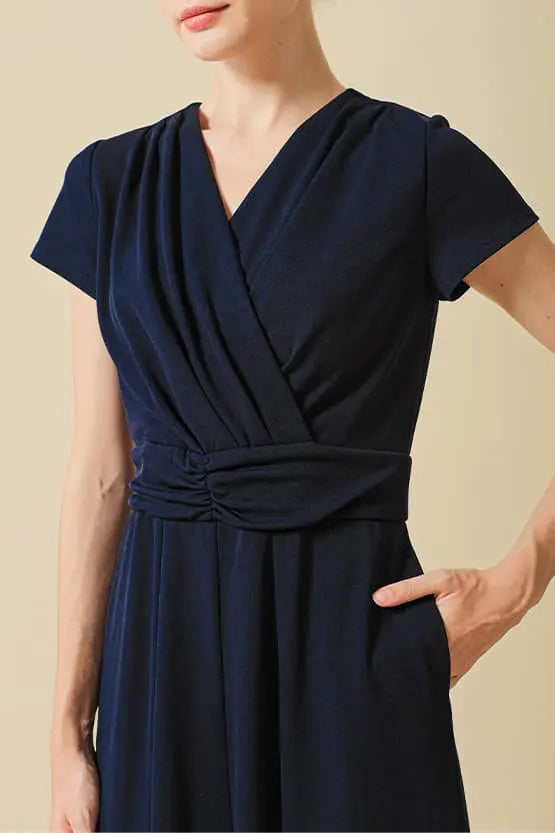 Hard-Twist Stretch / Cool Touch: Cool Twist Long Marilyn Dress