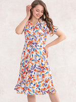 Japanese Pattern: Water Goldfish Marilyn Dress