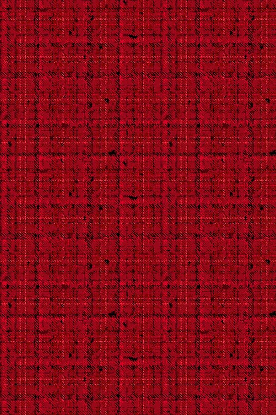 Red Tweed Check Everyday Dress (with Anti-Static Petticoat)