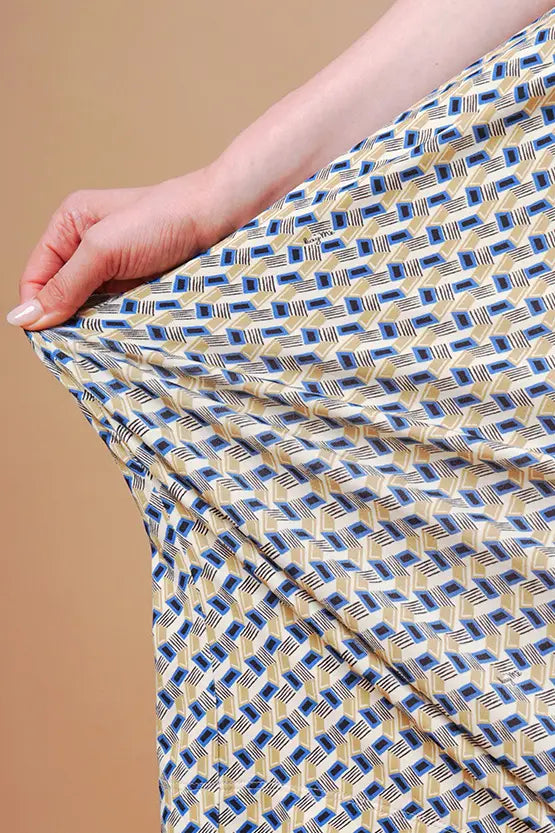 Stretch Jersey: Stretch Jersey Prism Shell Dress