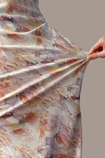 Stretch Ponte: Womanhood T-Dress With Sash