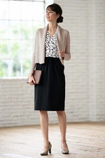 Cream Beige Kanazawa Short Cardigan