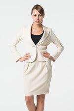 Beige Cocoon Skirt