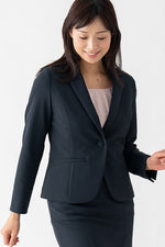 Smart Stretch Dark Navy Tailored Jacket