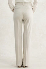 All-Season Material: Smart Stretch Smart Stretch Beige Straight Pants