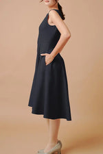 Active Cool: Short A-Line Front Zip Dress