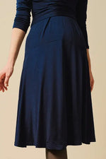 Brushed Back: Fleece-Lined Cache-Coeur Dress (With Anti-Static Petticoat)
