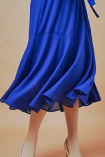 Stretch Chiffon Long Mermaid Dress