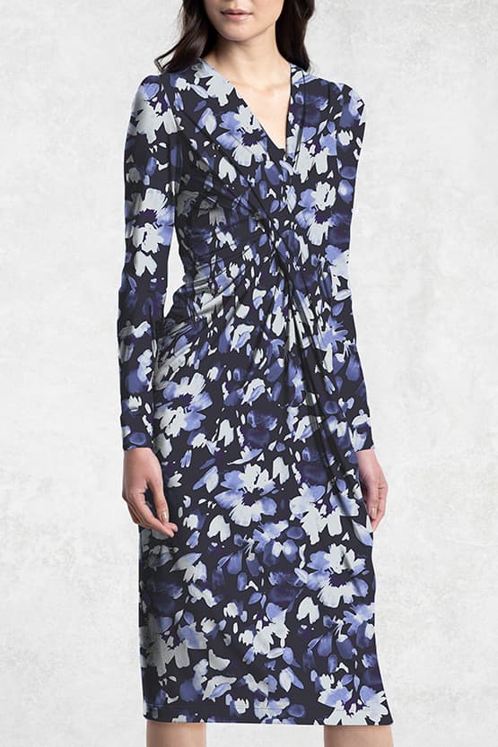 Navy Bella Venus Dress (with anti-static petticoat)