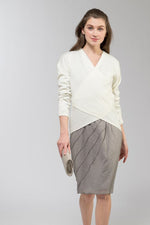 Smokey Pink Drape Dress