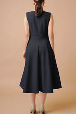 Active Cool: Short A-Line Front Zip Dress