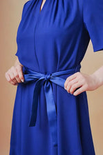 Stretch Chiffon Long Mermaid Dress