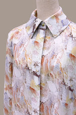 Stretch Georgette: Womanhood Front Fly Shirt