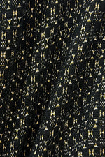 Jacquard: Jacquard Black Tailored Jacket