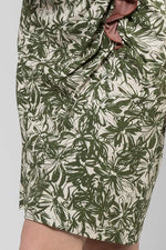 Green Wild Flower Gather Dress