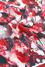 Stretch Chiffon: Passion Mandarin Long Mermaid Dress